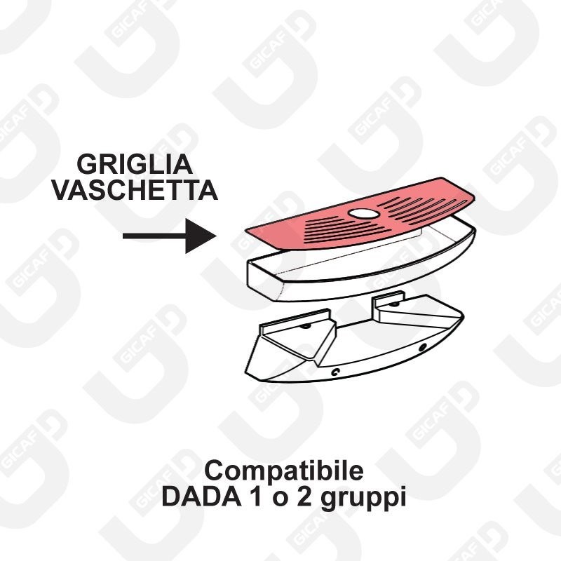 Griglia per vaschetta Dada - Grimac